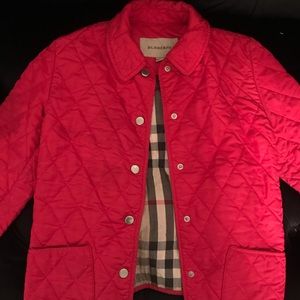 KIDS BURBERRY QUILT JACKET